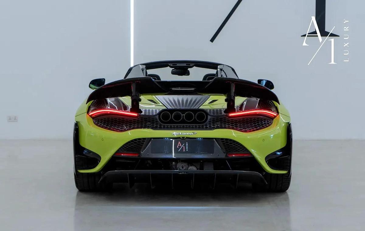 2022 Mclaren, 765LT Spider, MSO Option, With Warranty, Carbon Fibre Package, Fully Loaded, GCC Spec-3-3