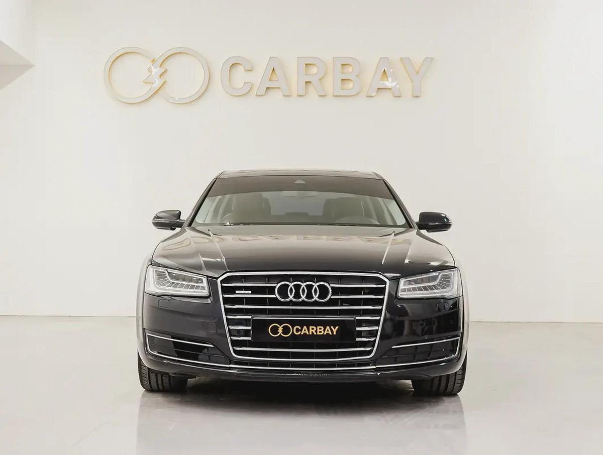 AED 1391 PM | AUDI A8L 50TFSI 2015 | HIGH OPTIONS | WELL MAINTAINED | 1 YEAR WARRANTY | GCC-2-2