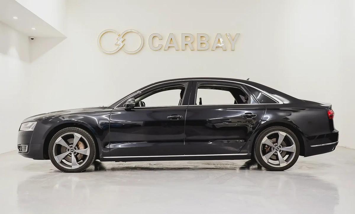 AED 1391 PM | AUDI A8L 50TFSI 2015 | HIGH OPTIONS | WELL MAINTAINED | 1 YEAR WARRANTY | GCC-4-4