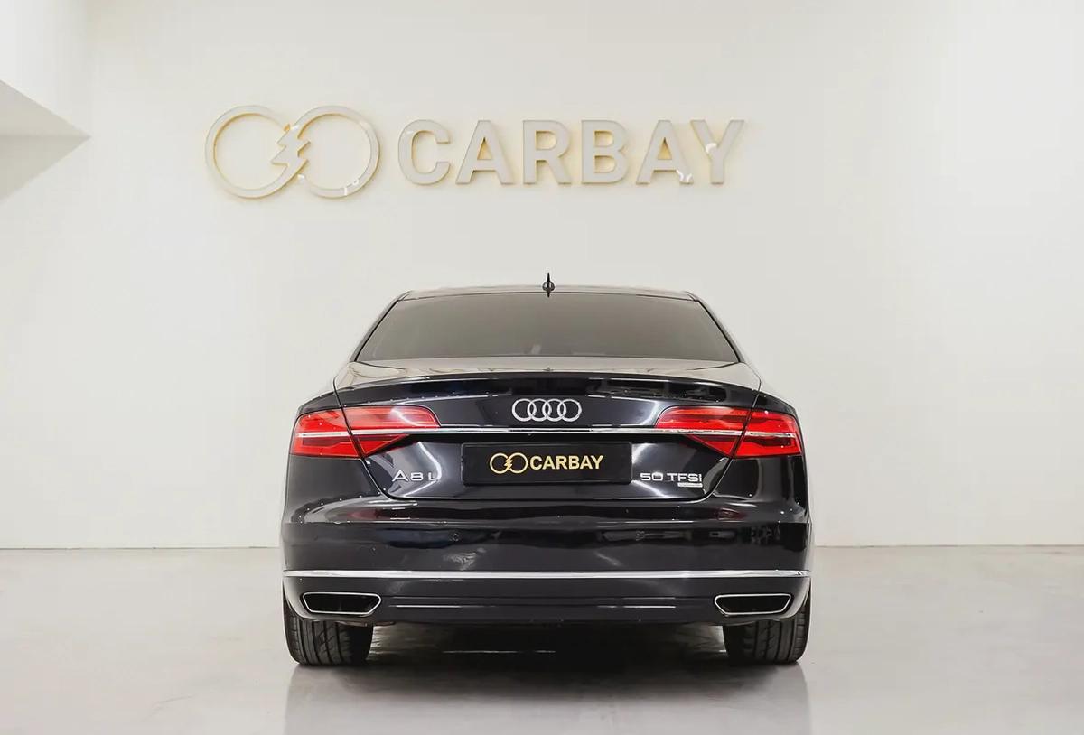 AED 1391 PM | AUDI A8L 50TFSI 2015 | HIGH OPTIONS | WELL MAINTAINED | 1 YEAR WARRANTY | GCC-5-5