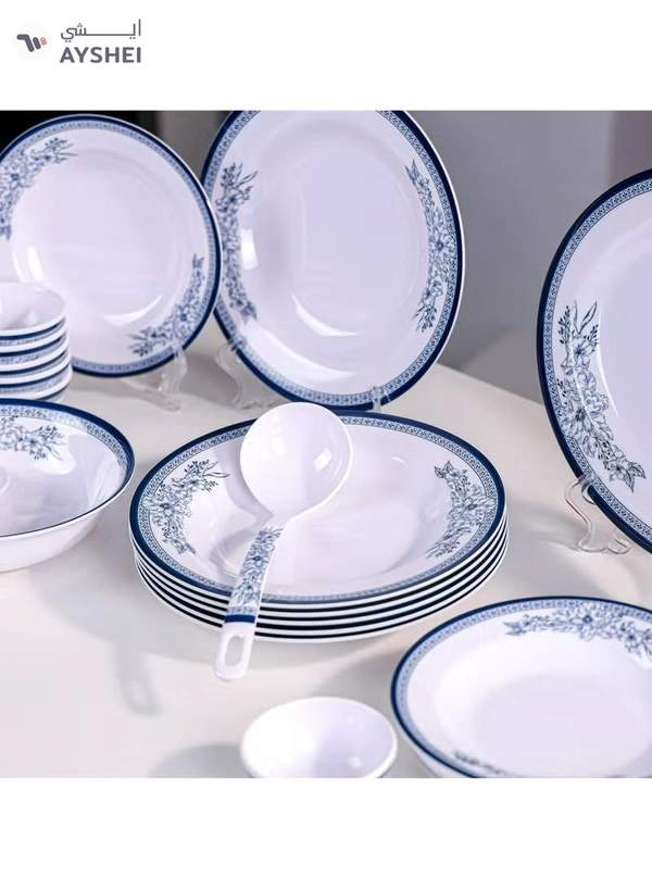 Delcasa DC3393 Melamine Dinner Set 22-Piece Set