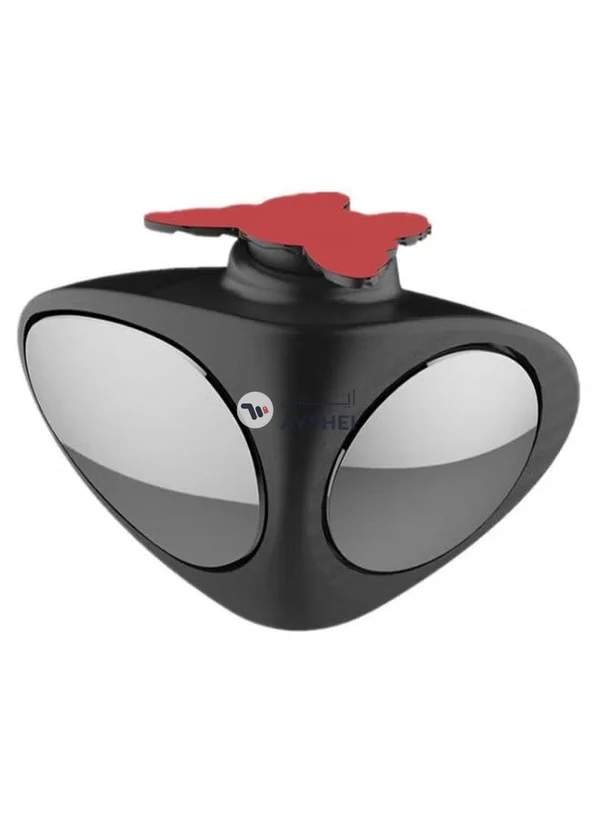 Generic 2-In-1 Wide Angle Blind Spot Double Convex Rearview Mirror