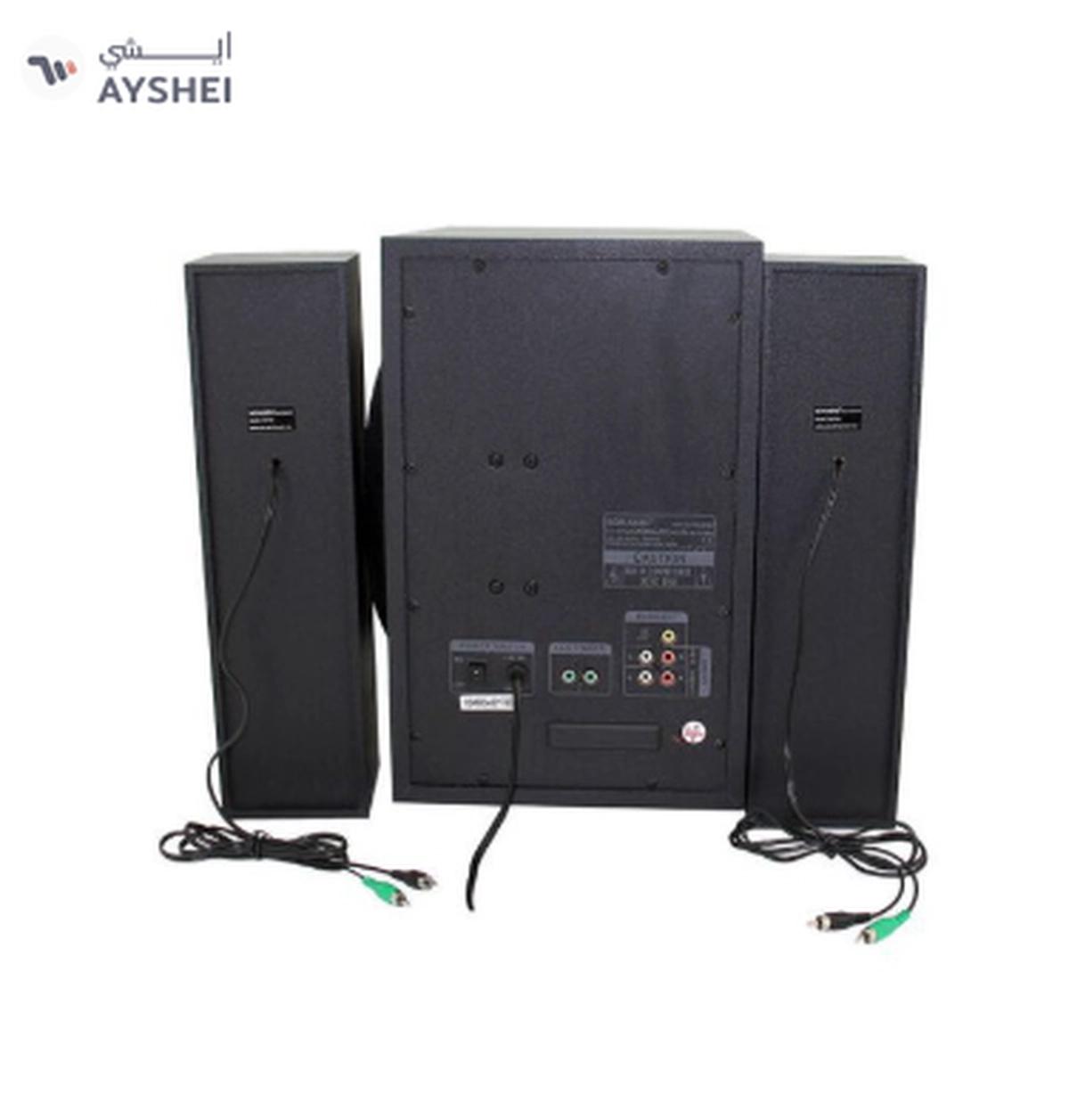 Sonashi 2.1ch Multimedia Bluetooth Speakers With FM Radio And Karaoke Function SHS-2105USRB-1-portrait