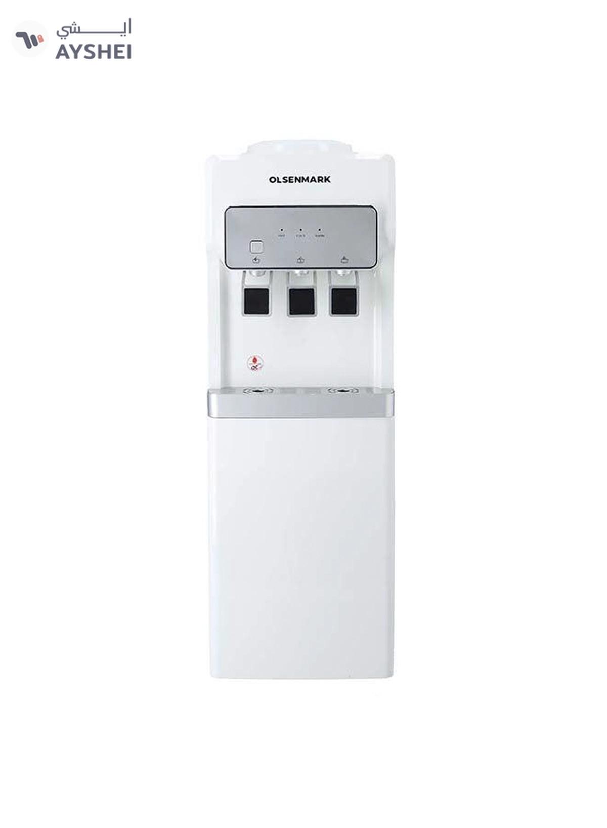 Olsenmark Hot And Cold Water Dispenser with cabinet OMWD1626 White-0-0