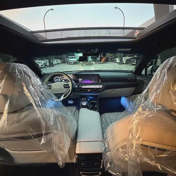 Kia K8 2023 Hybrid | Korean Specs | Clean Title | 37K KM | White | كيا K8 2023 هايبرد وارد كوري كلين