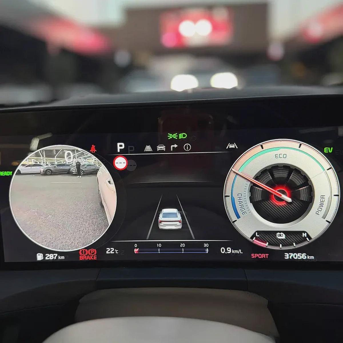 Kia K8 2023 Hybrid | Korean Specs | Clean Title | 37K KM | White | كيا K8 2023 هايبرد وارد كوري كلين-14-14