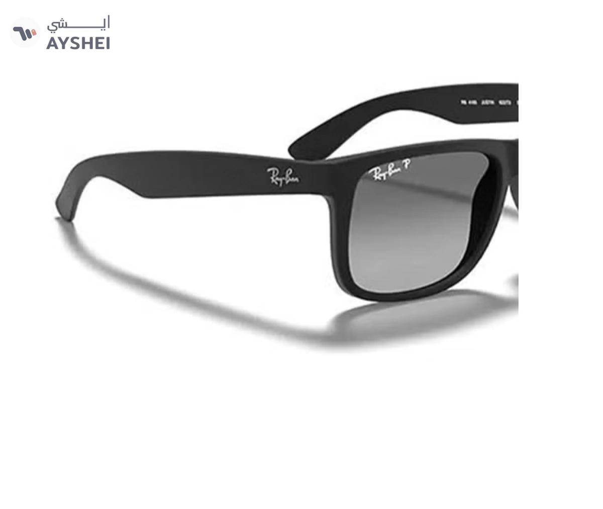 Ray-Ban Men's Rectangular Polarized Sunglasses - Lens Size: 54mm-5-5