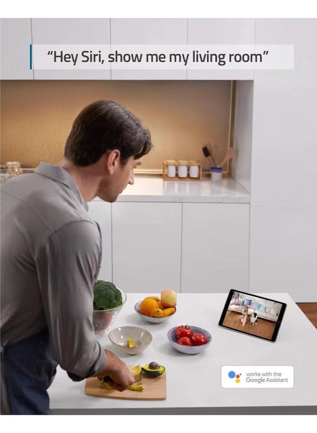 Eufy Security 2K Indoor Cam Pan & Tilt, Home Security Indoor Camera-1-1