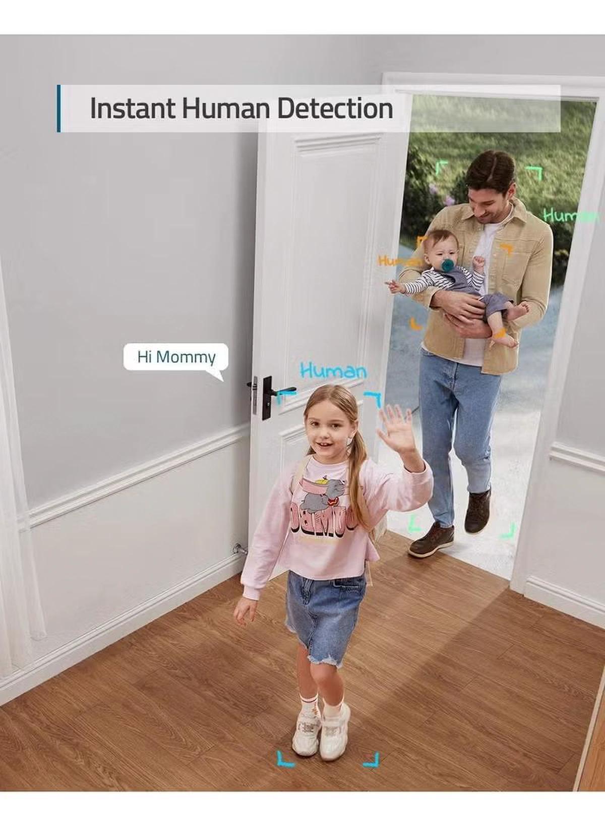 Eufy Security 2K Indoor Cam Pan & Tilt, Home Security Indoor Camera-4-4