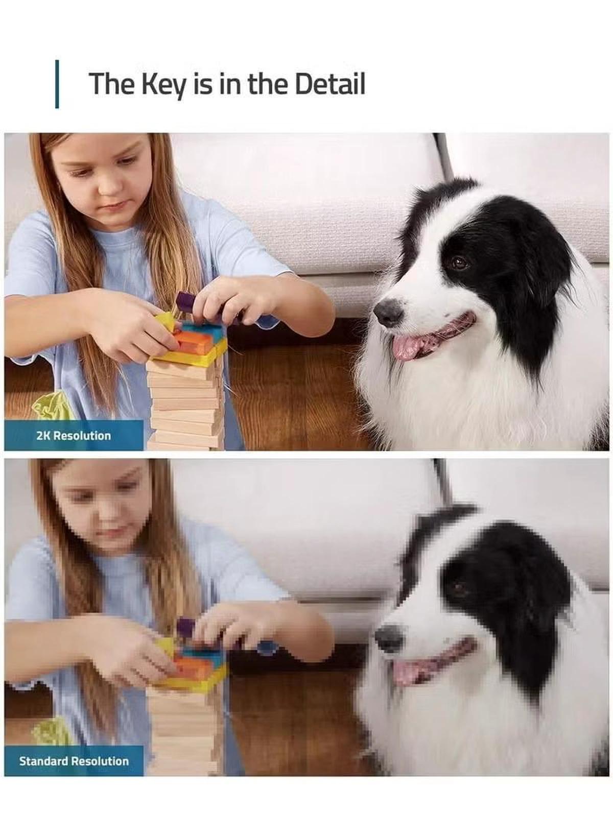 Eufy Security 2K Indoor Cam Pan & Tilt, Home Security Indoor Camera-1-portrait