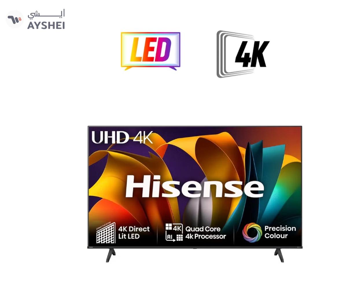 Hisesnse 43 Inch 4K Full Smart TV 43A61N Black-0-landscape