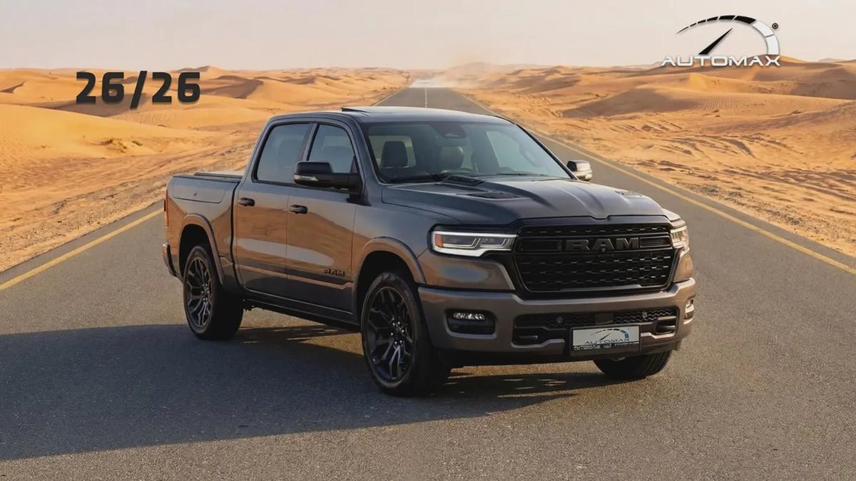 ( For Export ) 2026/2026 RAM 1500 Limited Crew Cab Hurricane H.O 3.0TT GCC BRAND NEW-0-0