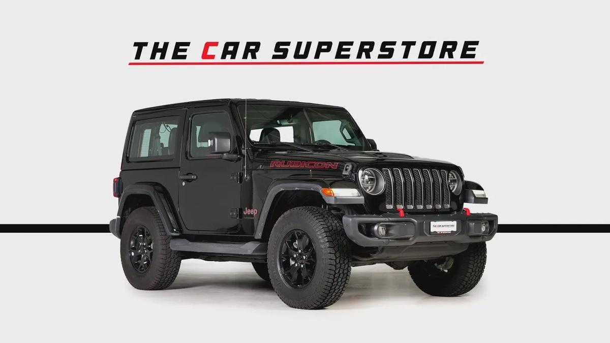 Jeep Wrangler Rubicon-GCC-Low Mileage-AL Futtaim Full Service History-Differential Locks-1-1