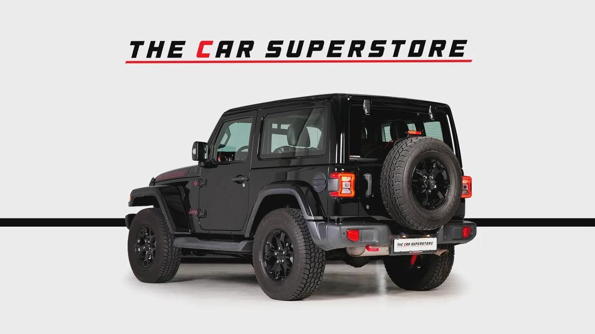 Jeep Wrangler Rubicon-GCC-Low Mileage-AL Futtaim Full Service History-Differential Locks-5-5