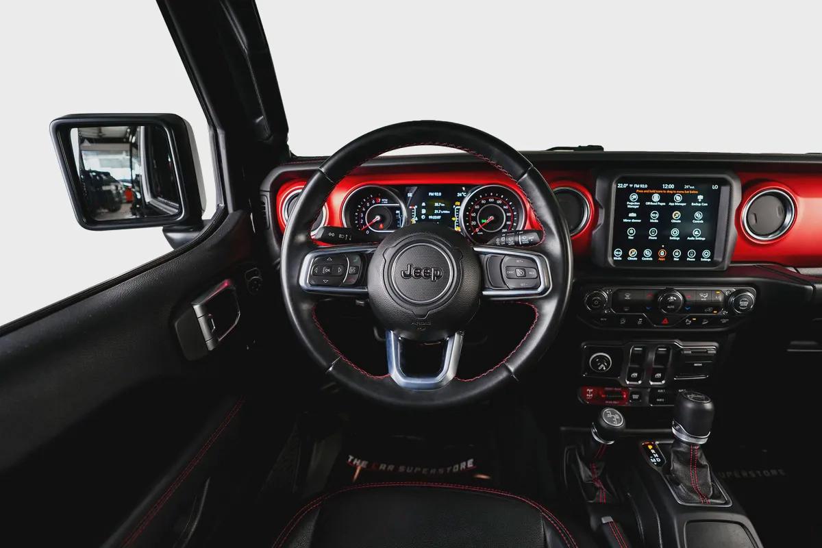 Jeep Wrangler Rubicon-GCC-Low Mileage-AL Futtaim Full Service History-Differential Locks-12-12