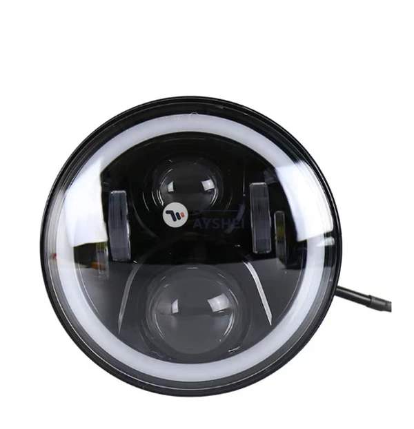 OUTAD Halo Fog LED Headlight For Wrangler Jeep