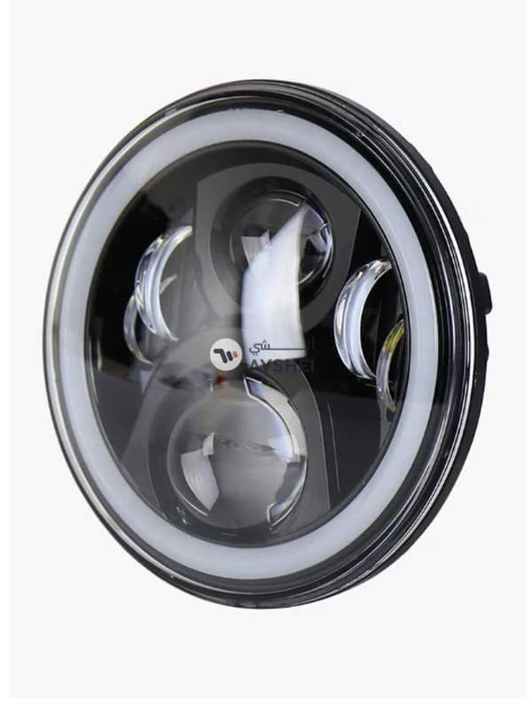 OUTAD Halo Fog LED Headlight For Wrangler Jeep