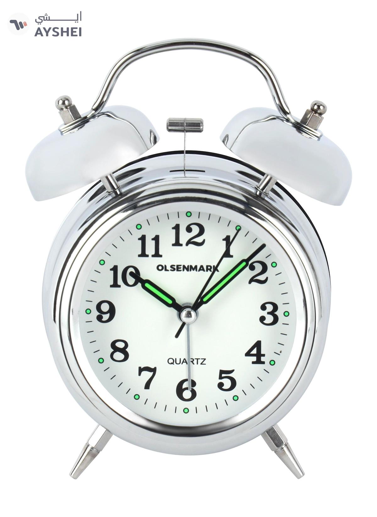 Olsenmark Twin Bell Alarm Clock-0-portrait