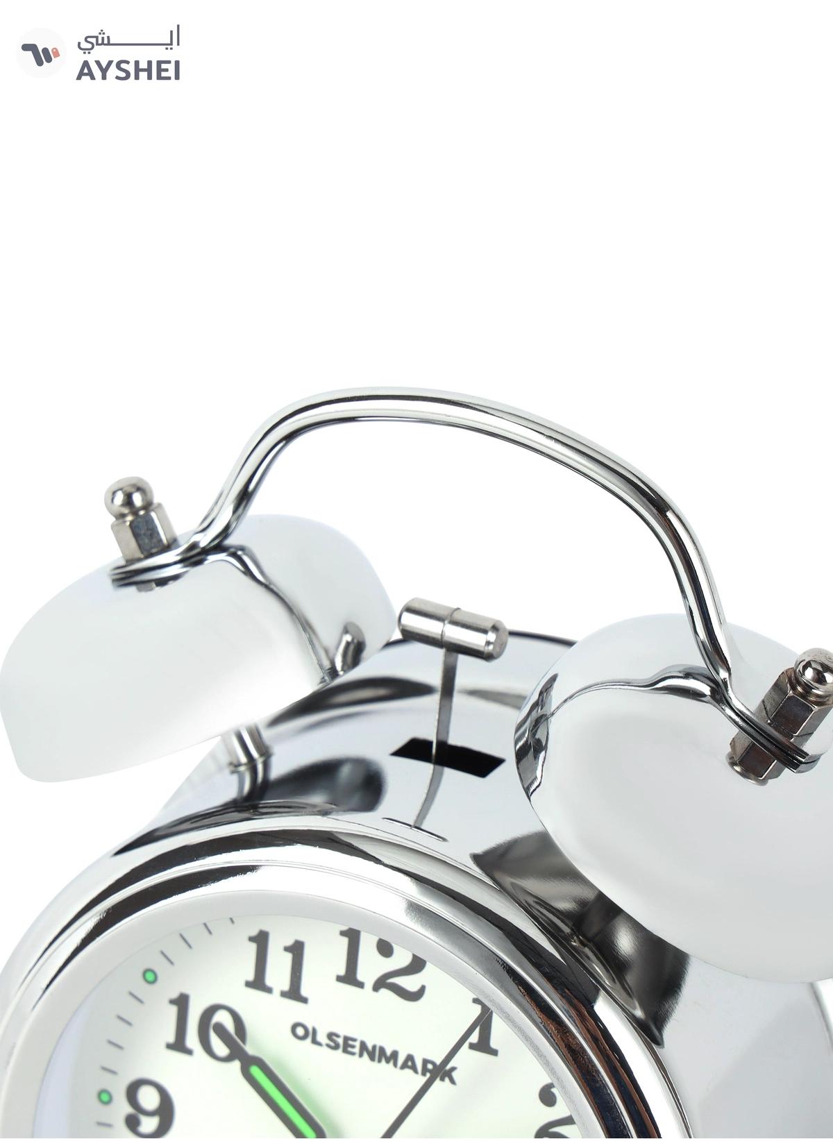 Olsenmark Twin Bell Alarm Clock-6-6