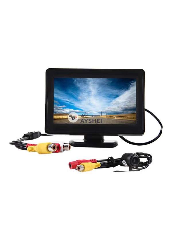 Generic LCD Car Rear View Monitor Night Vision Parking Reverse Camera