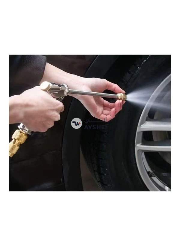 Generic Portable High Pressure Car Washer With Electric Clean Spray Gun Set Multicolour