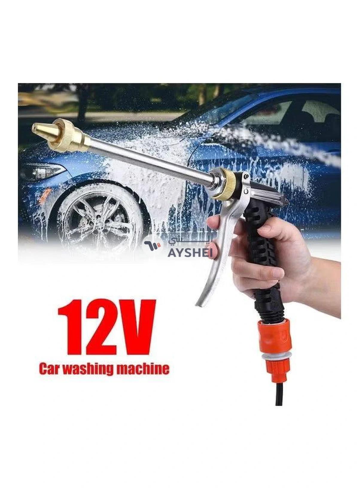 Generic Portable High Pressure Car Washer With Electric Clean Spray Gun Set Multicolour-4-4