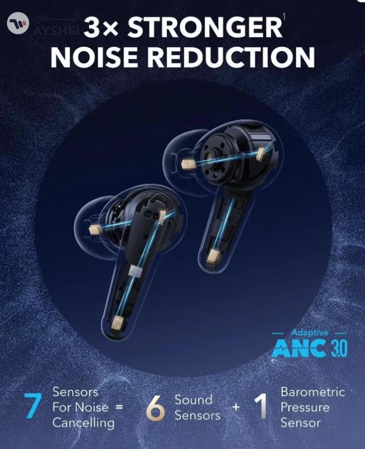 Soundcore Liberty 4 Pro Noise Cancelling Wireless Earbuds-1-portrait