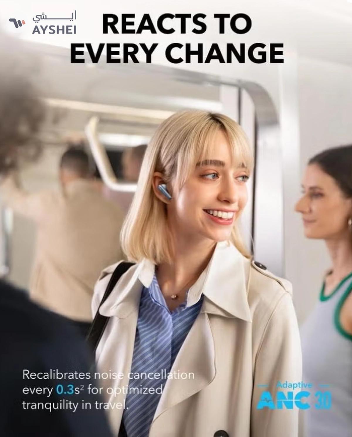 Soundcore Liberty 4 Pro Noise Cancelling Wireless Earbuds-5-5