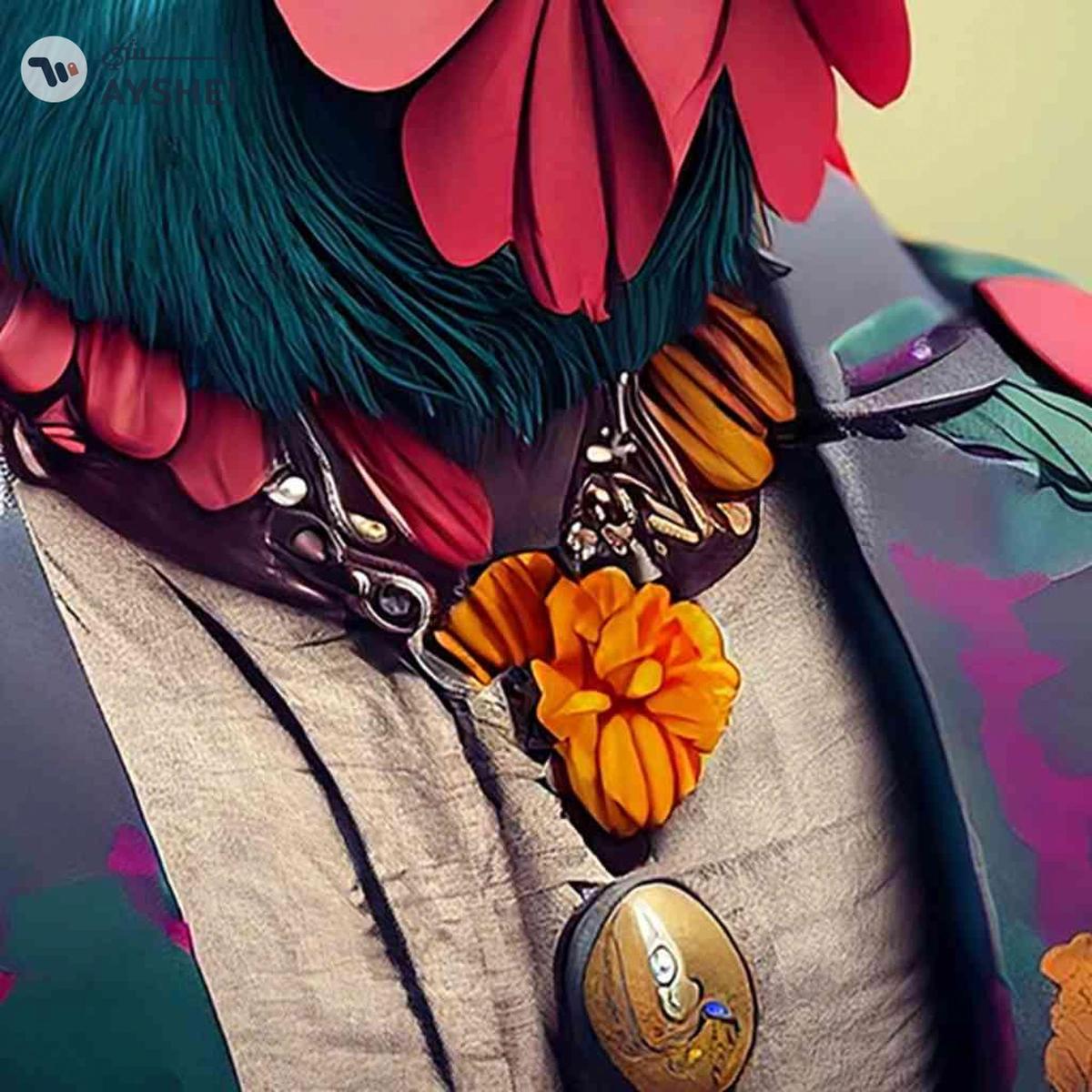 The Enigmatic Rooster-1-portrait