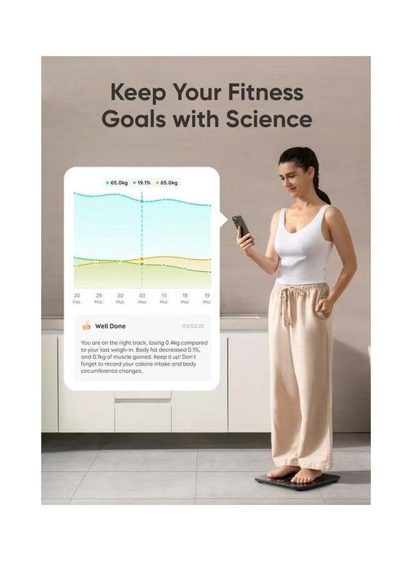 Eufy Wi-Fi Fitness Tracking Smart Scale P3 Intelligent Analysis 3d Virtual Body Mode Bluetooth Weight Scale And 16 Measurement Digital Scale With Heart Rate