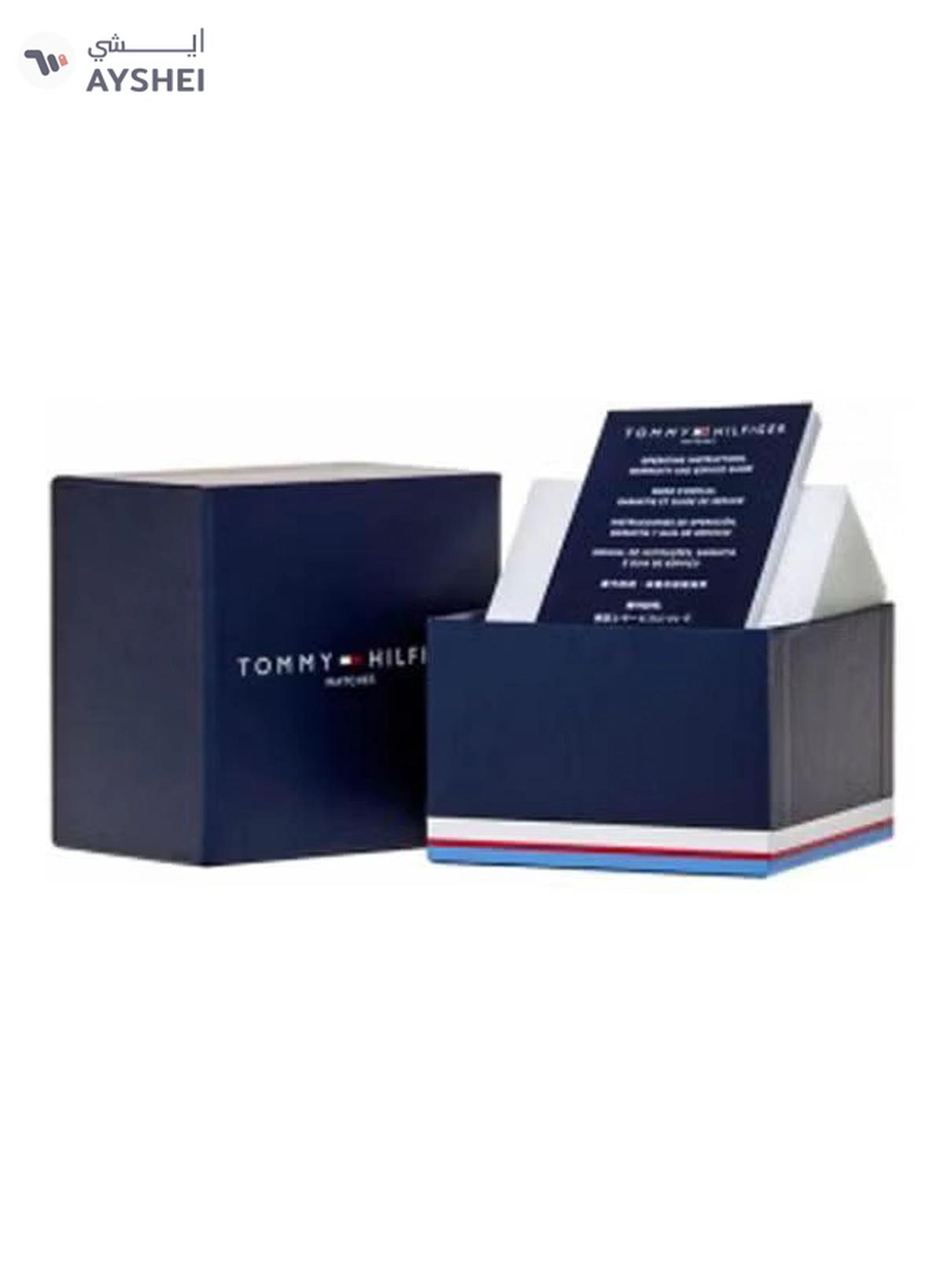 Tommy Hilfiger Women's Round Shape Stainless Steel Analog Wrist Watch 38 mm - Blue - 1782003-0-portrait