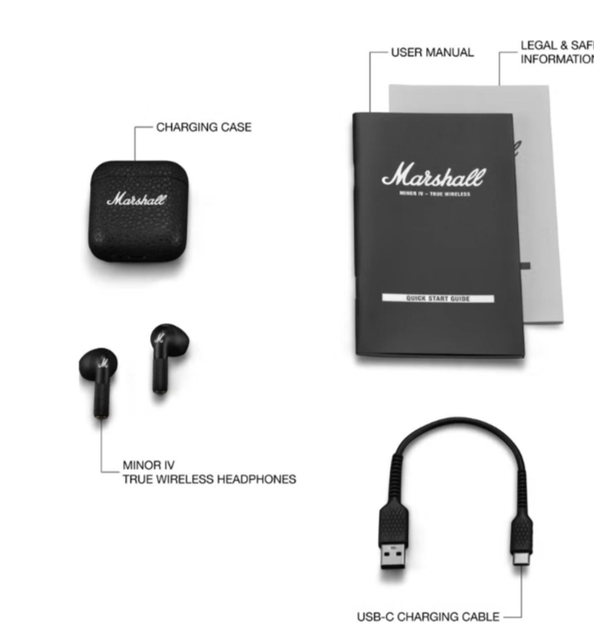 Marshall Minor IV Bluetooth Earphones-3-3