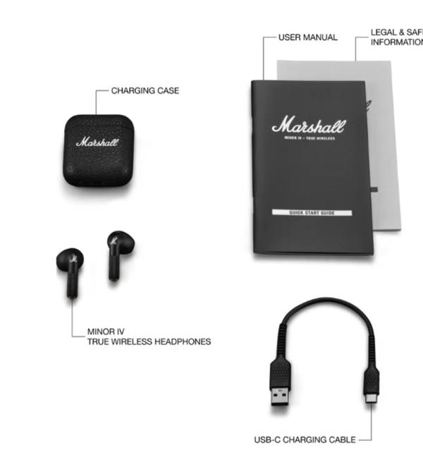 Marshall Minor IV Bluetooth Earphones