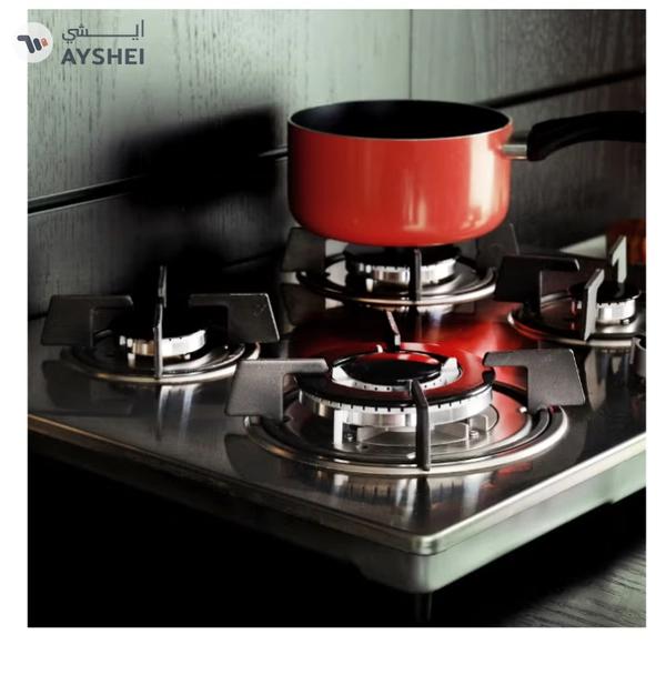 Olsenmark 2 In 1 Gas Hob OMCH1824 Silver/Black