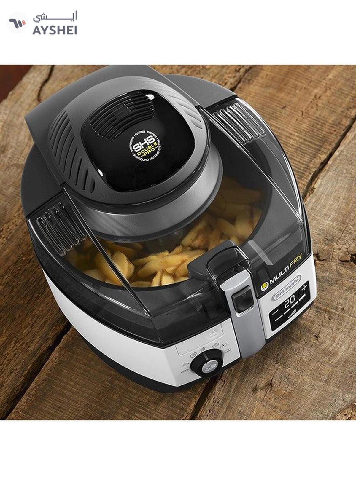 De'Longhi Multifry Extra Chef Low Oil Fryer Multicooker 1.7 kg 1400 W FH1394/1 Black-1-1