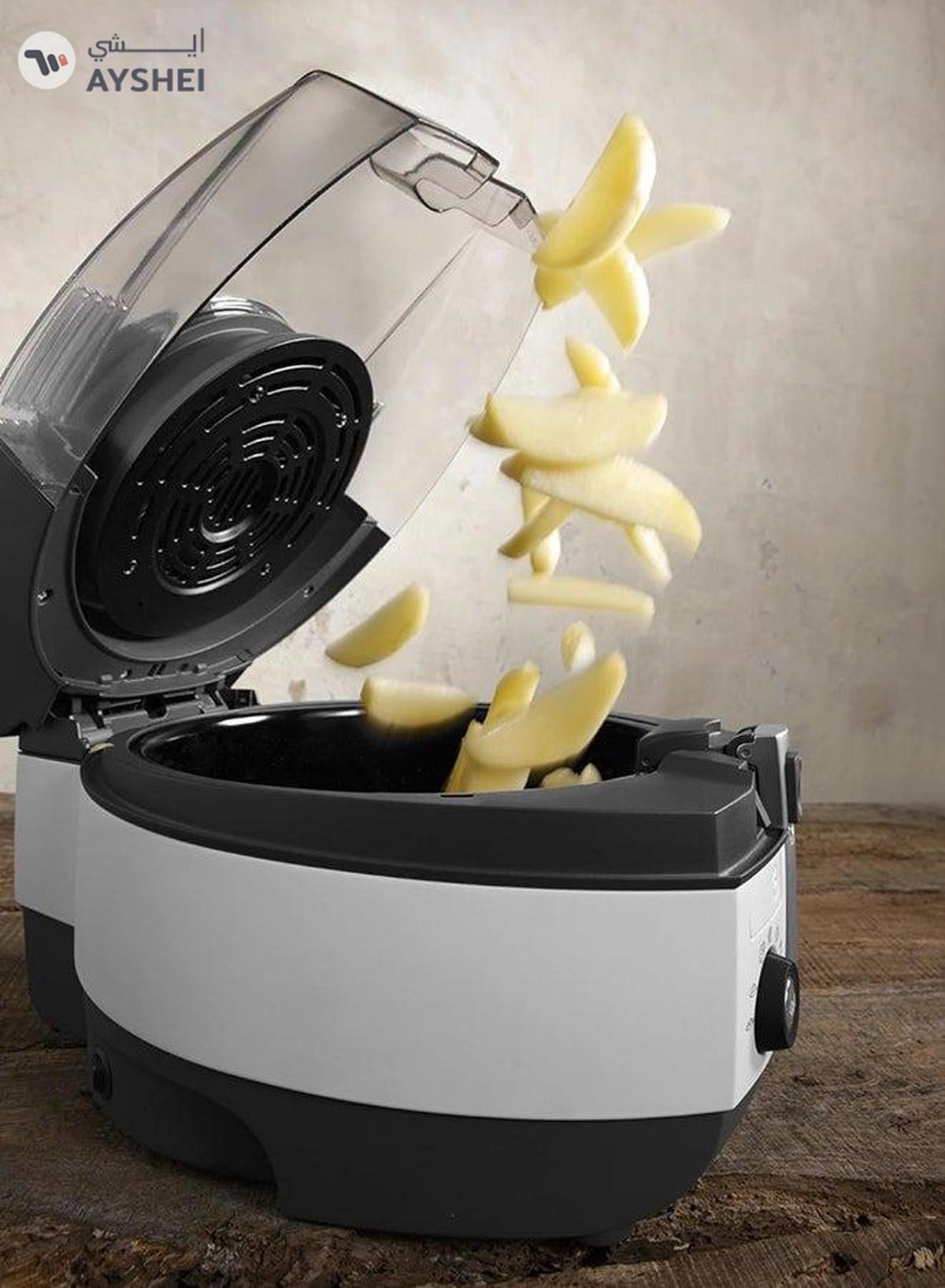 De'Longhi Multifry Extra Chef Low Oil Fryer Multicooker 1.7 kg 1400 W FH1394/1 Black-4-4