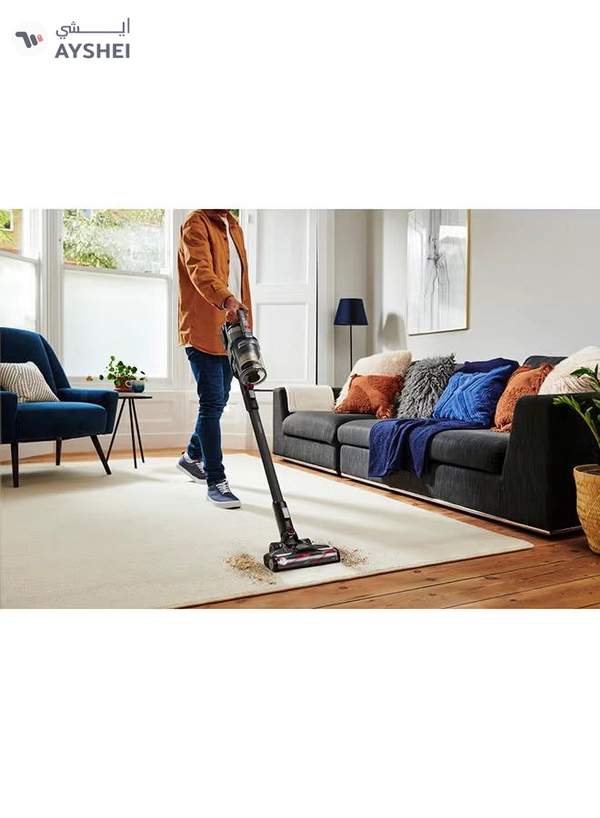 HOOVER Vacuum Cleaner Powerful Household Cordless Vacuum With 40Mins Runtime, Handheld Vacuum For Home Carpet Hardwood Floor Pet Hair Stick Vacuum Cleaner, 2 Year Warranty 180 W CLSV-VPMC Black