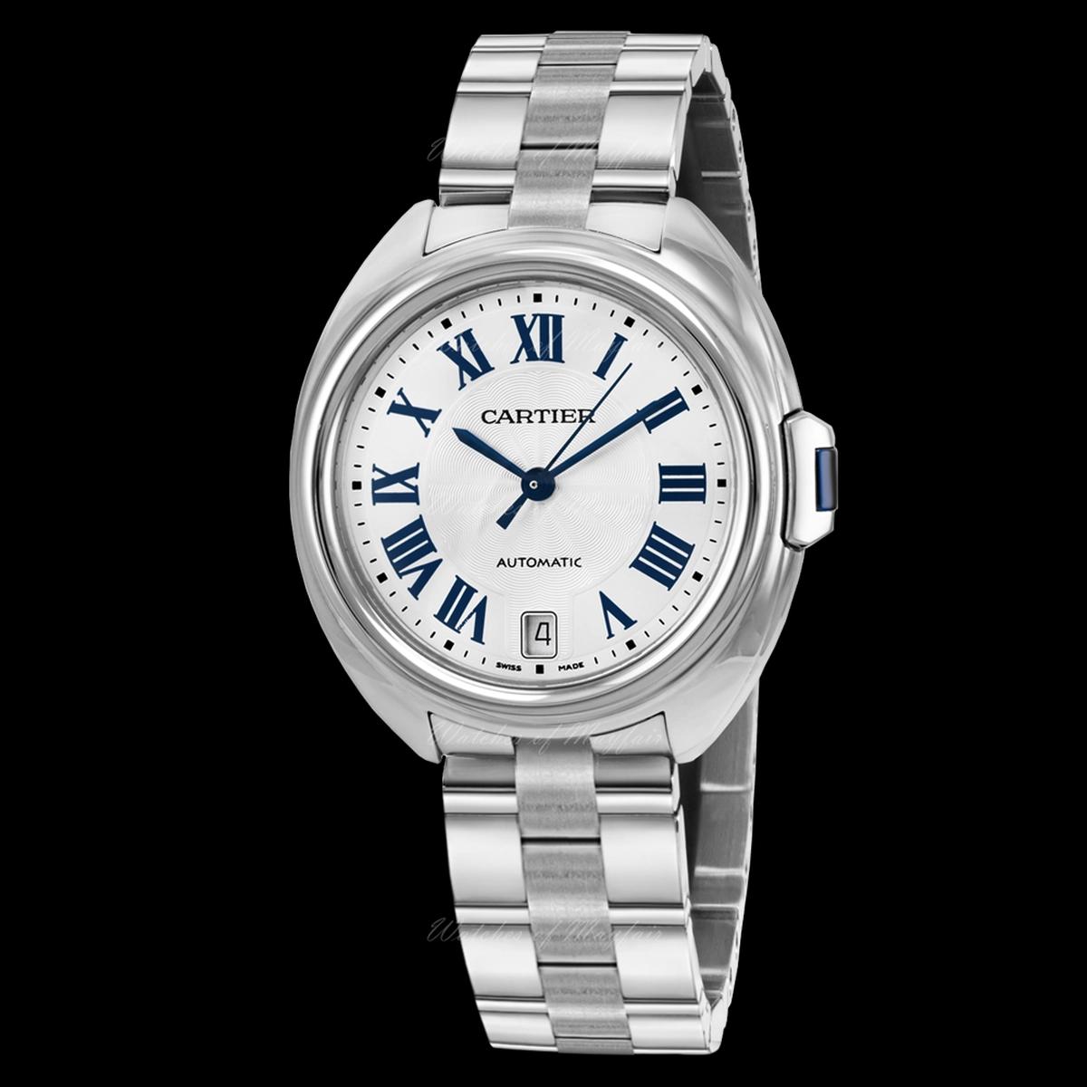 Cartier Clé de Cartier | Silver Dial Full Steel | Used (Very good) | Year of production 2015 (Approximation) | No original box | No original papers-2-2