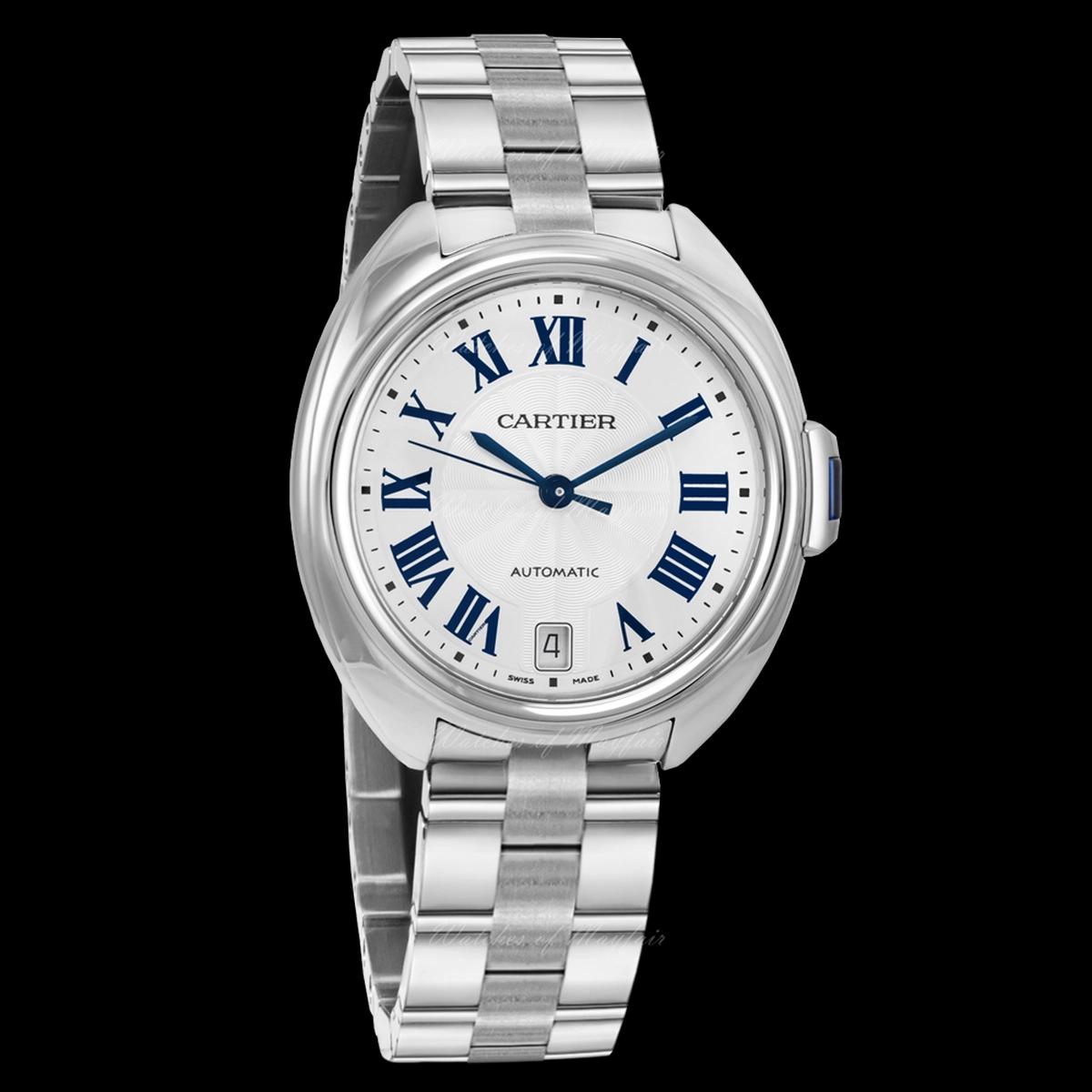 Cartier Clé de Cartier | Silver Dial Full Steel | Used (Very good) | Year of production 2015 (Approximation) | No original box | No original papers-3-3