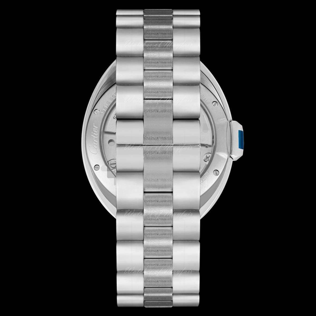 Cartier Clé de Cartier | Silver Dial Full Steel | Used (Very good) | Year of production 2015 (Approximation) | No original box | No original papers-4-4