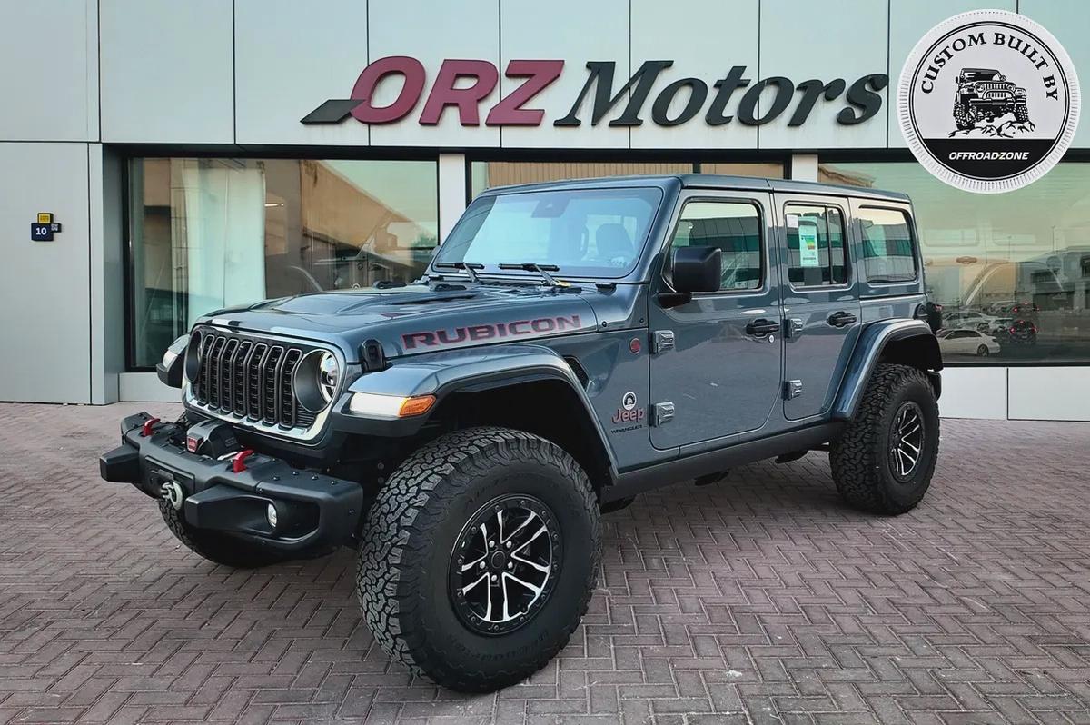 DEALER 5 YRS WTY 3 YRS SP | 2025 JEEP 4DR RUBICON 2.0L GREY WITH ELECTRIC SIDE STEP | BANK FINANCE-0-0