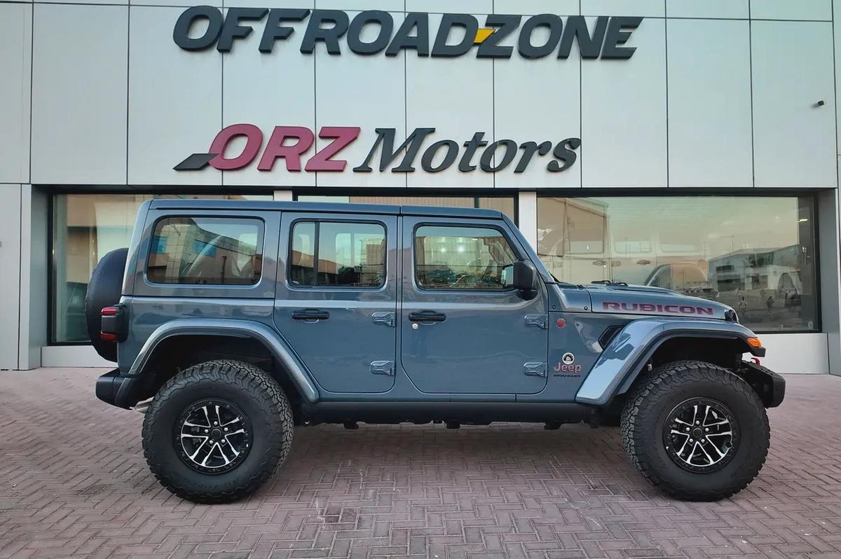 DEALER 5 YRS WTY 3 YRS SP | 2025 JEEP 4DR RUBICON 2.0L GREY WITH ELECTRIC SIDE STEP | BANK FINANCE-5-5