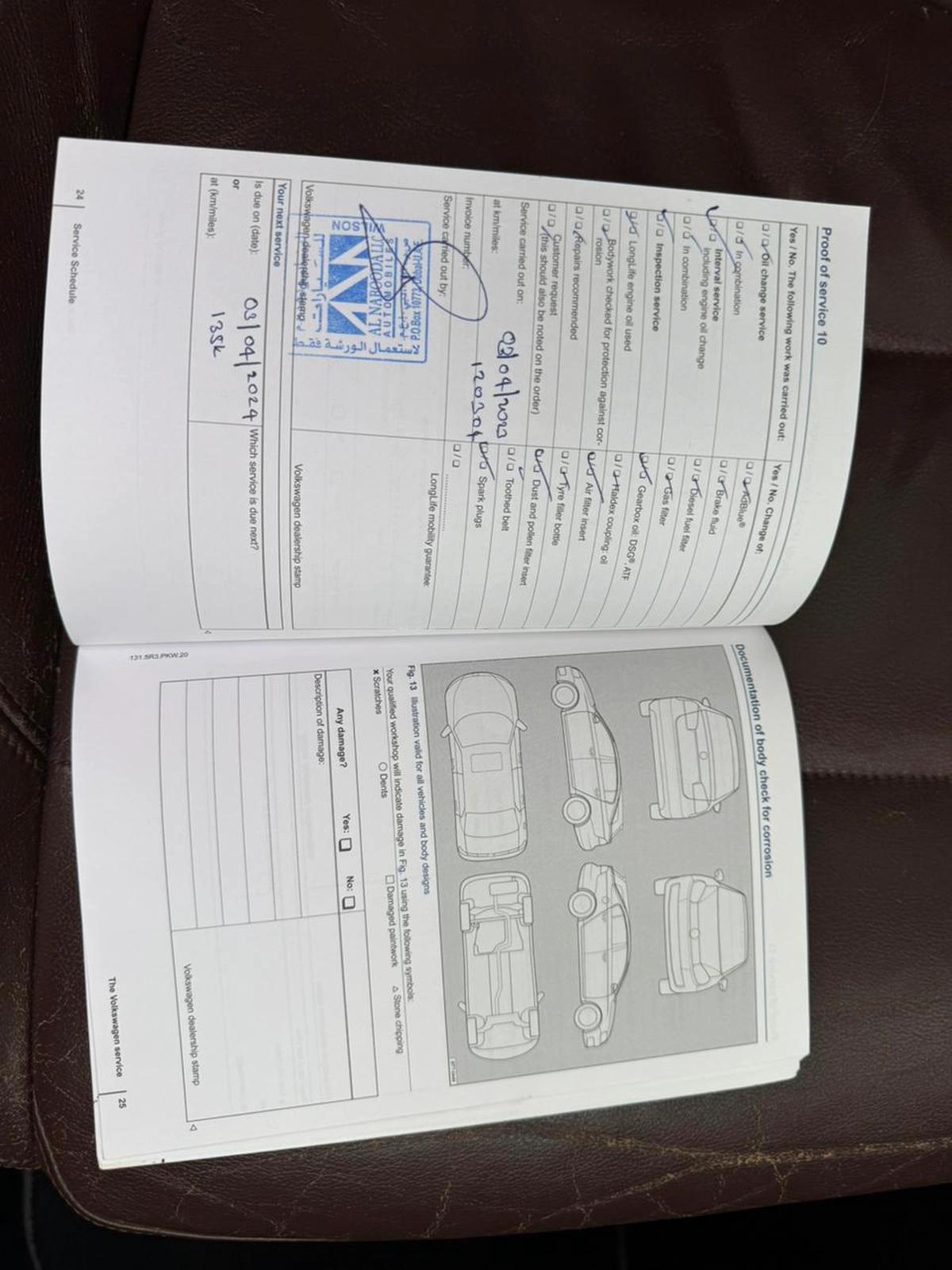 Gulf Specs 2013 VOLKSWAGEN TIGUAN SEL 2.0Litre TSI 4Motion Agency Maintained (Al Naboodah)-12-12