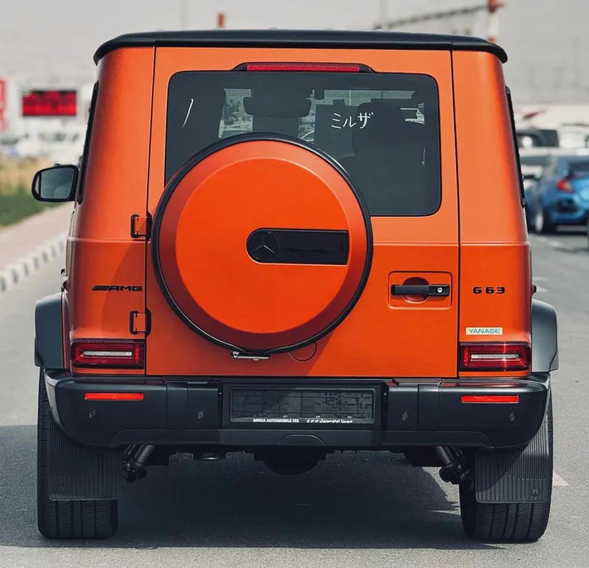 BENZ G63 AMG | ORANGE MAGNO | 2023 | DOUBLE NIGHT PACKAGE | MINT CONDITION | FRESH JAPAN IMPORT-4-4