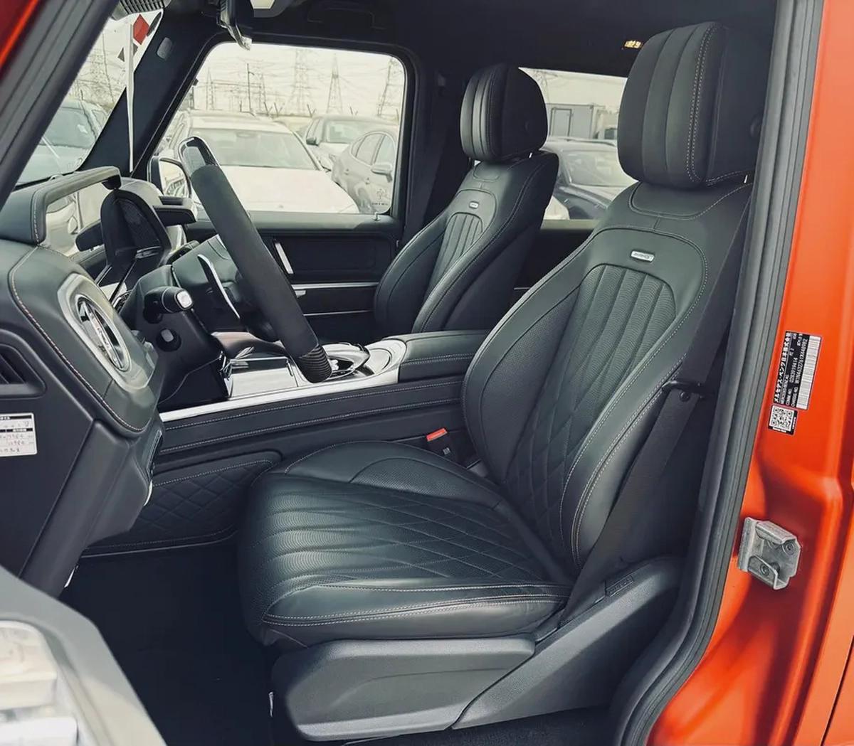 BENZ G63 AMG | ORANGE MAGNO | 2023 | DOUBLE NIGHT PACKAGE | MINT CONDITION | FRESH JAPAN IMPORT-6-6