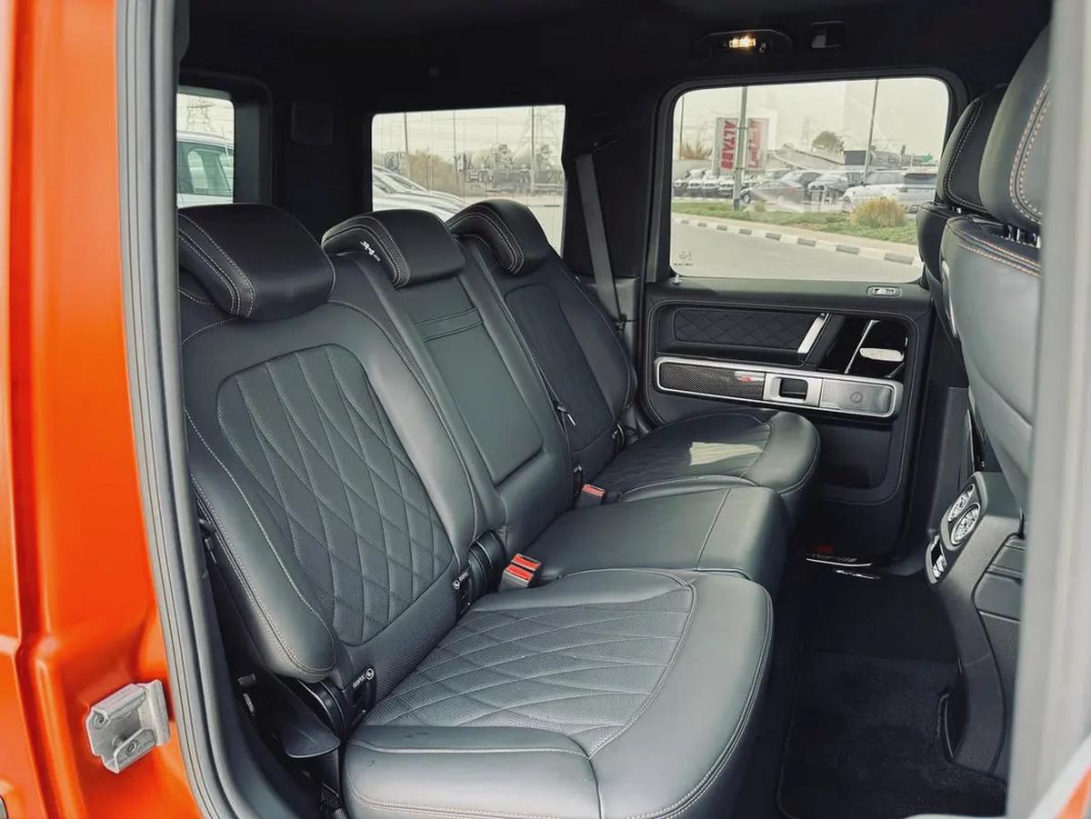 BENZ G63 AMG | ORANGE MAGNO | 2023 | DOUBLE NIGHT PACKAGE | MINT CONDITION | FRESH JAPAN IMPORT-10-10