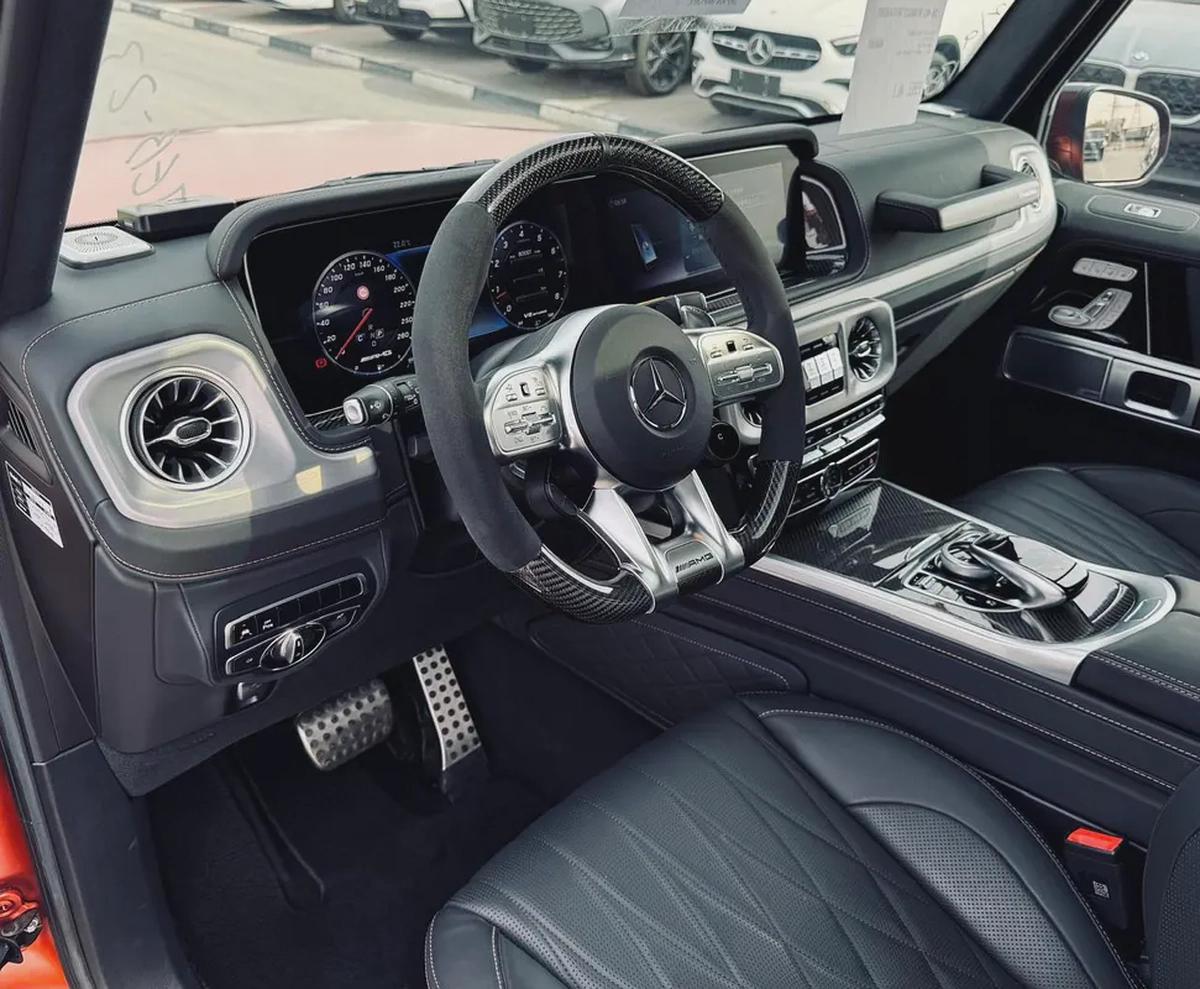 BENZ G63 AMG | ORANGE MAGNO | 2023 | DOUBLE NIGHT PACKAGE | MINT CONDITION | FRESH JAPAN IMPORT-11-11