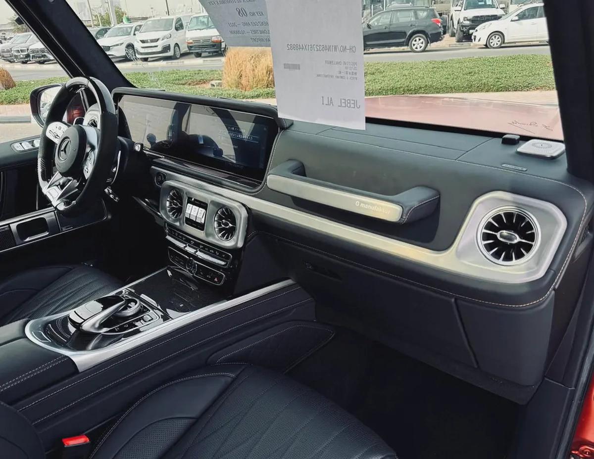 BENZ G63 AMG | ORANGE MAGNO | 2023 | DOUBLE NIGHT PACKAGE | MINT CONDITION | FRESH JAPAN IMPORT-13-13