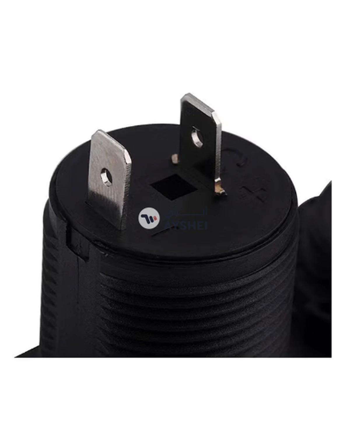OUTAD 2 USB Adapter Charger Black-2-2