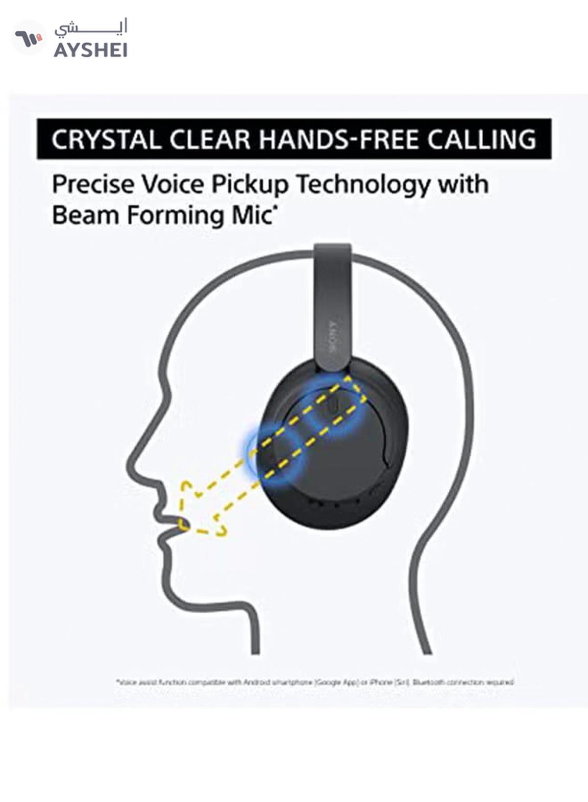 Sony WH-CH720 Noise Cancelling Wireless Headphones Bluetooth Over The Ear With Mic-5-5